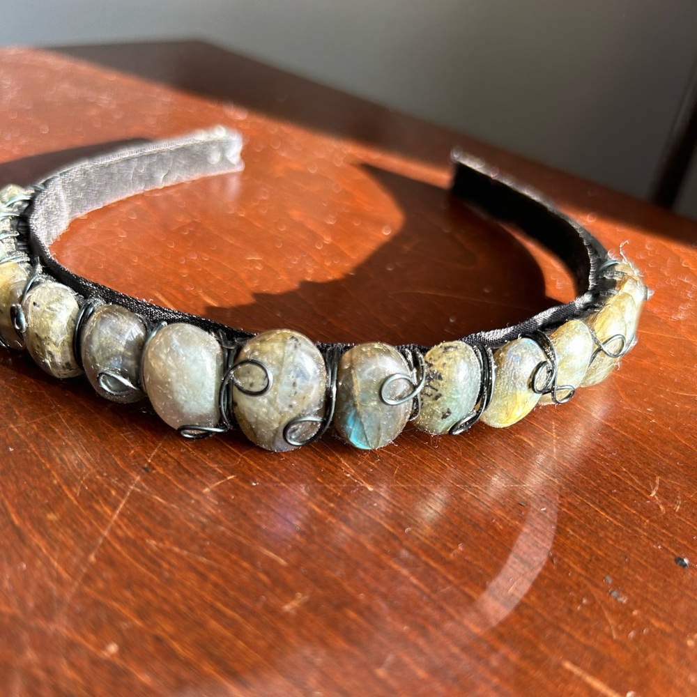Labradorite headband/crown